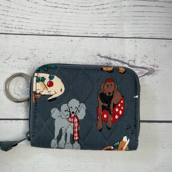 Vera Bradley Holiday DOGS wallet - Picture 1 of 3
